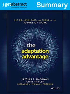 cover image of The Adaptation Advantage (Summary)